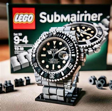 rolex watch lego